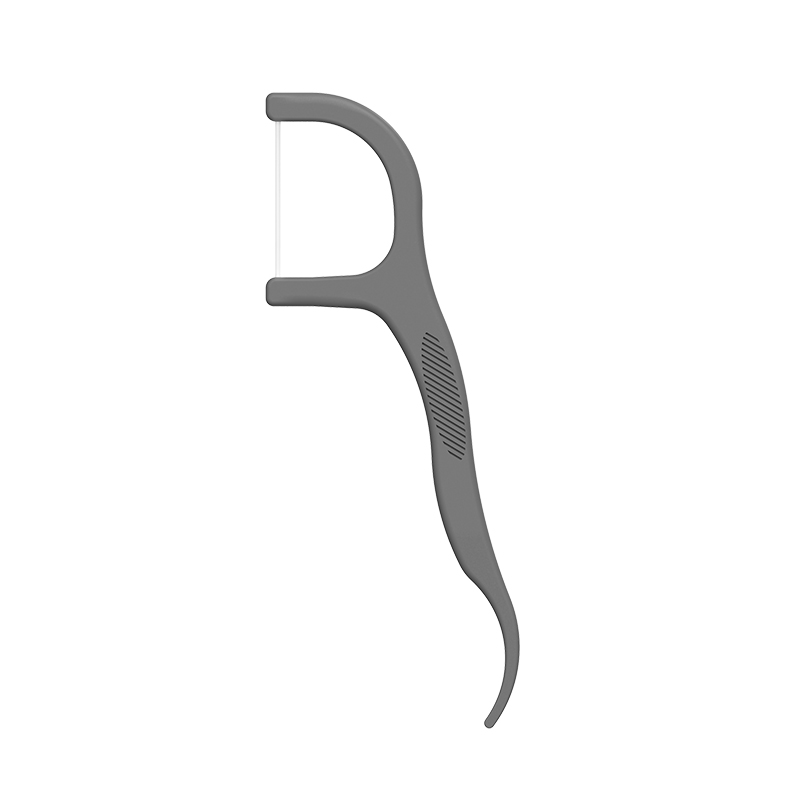 Floss Fiaclóireachta Ilfheidhmeach In-athchúrsáilte Ceadaithe ISO Pioc Fiacla Plaisteach ABS le Sreafaí Fiaclóireachta